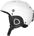 VANRORA Ski Helmet, Snowboard Helmet - Glossy White, L