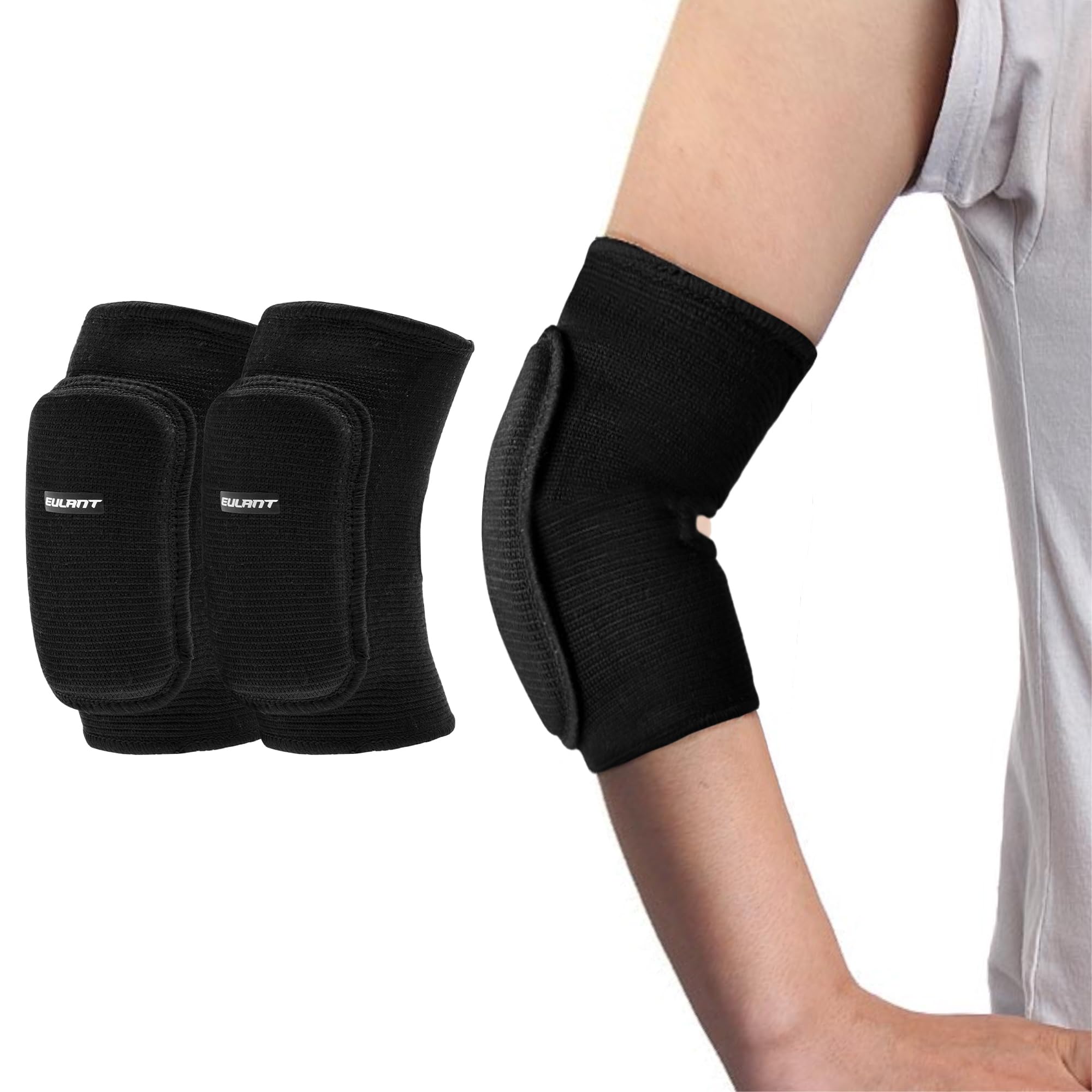 YEEKORO Kids Elbow Pads Breathable Arm and Elbow Protector for Boys, Girls, and Teens Crashproof Compression Sleeve for Skiing,S