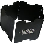 Vargo Aluminum Windscreen (Black) For Backpacking And Camping Stoves