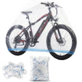 10 Pack Disposable Electric Bike Cover, Bicycle Cover Waterproof Outdoor for E-Bike, Disposable Waterproof Outdoor Bike Protecto