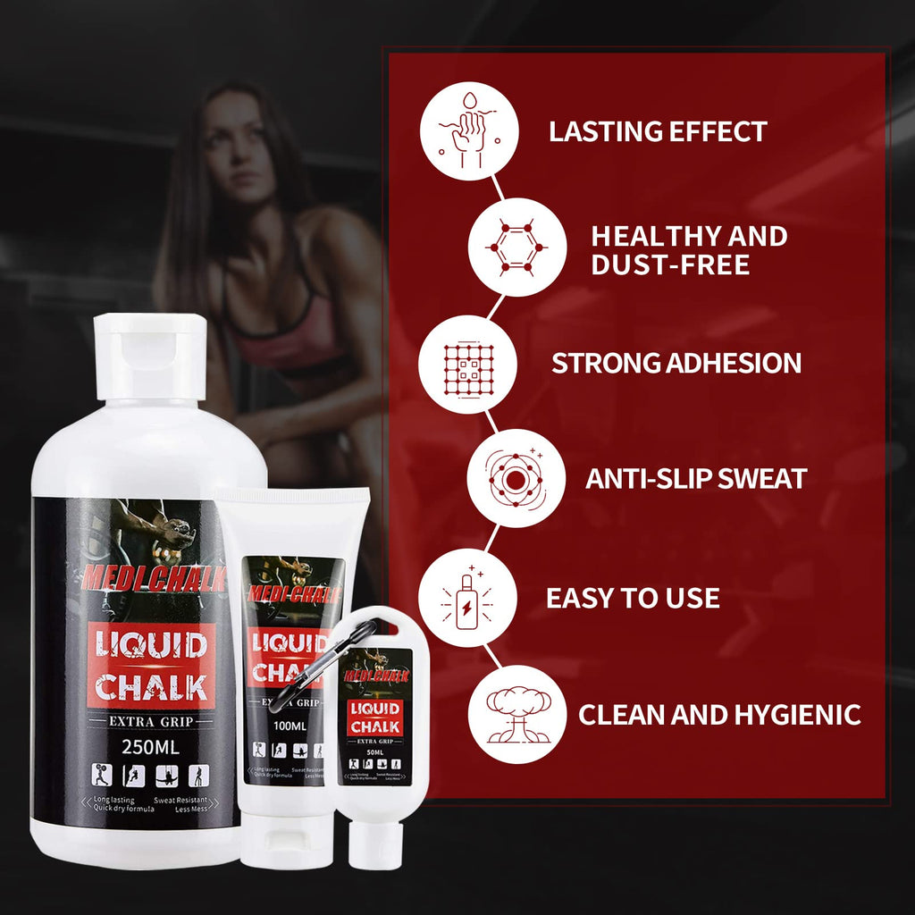Togear Liquid Chalk Medichalk, Sports Chalk, Hand Grip Chalk,Weightlifting Chalk,Gym Chalk,Work Out Chalk For Cross Training, Po