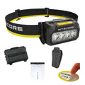 Nitecore HA27 UHE Headlamp, 800 Lumens High CRI with 3 Color Temperatures, USB-C Rechargeable & AAA Compatible, Lightweight Wate