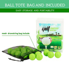 Reyshin 50 Packs Foam Golf Practice Balls - Realistic Feel And Long Lasting Limited Flight - Soft For Indoor Or Outdoor Training