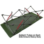 Redcamp Oversized Camping Cots For Adults 500Lbs,33'' Extra Wide Tall Sleeping Cots Heavy Duty, Xl Cots Portable For Outdoor Ind