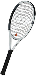 Dunlop Sports PRO 265 Pre-Strung Tennis Racket, 1/4 Grip, White/Black
