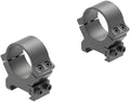 Leupold PRW Weaver-Style Cross-Slot Scope Rings, 1 Medium with a Matte finish