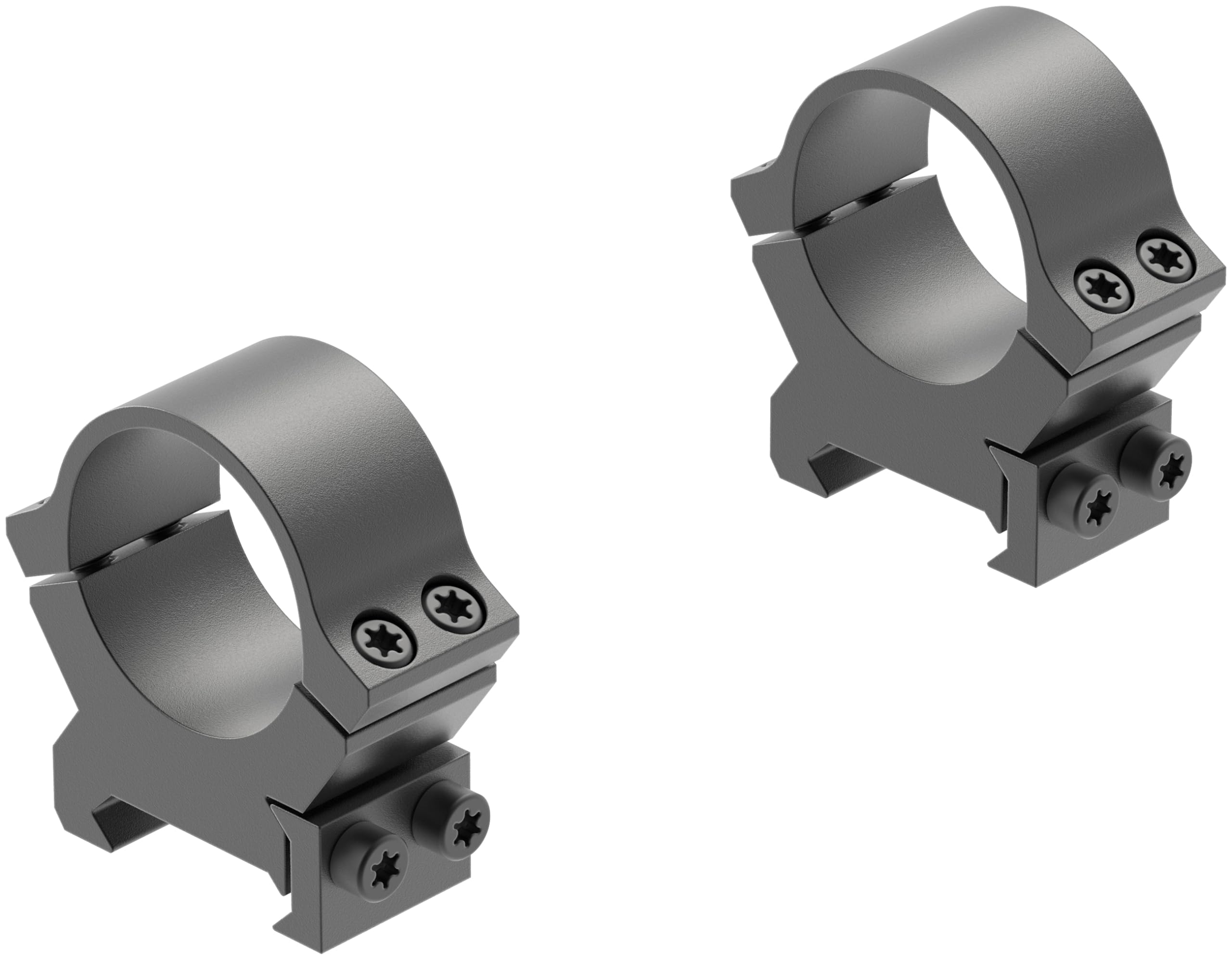 Leupold PRW Weaver-Style Cross-Slot Scope Rings, 1 Medium with a Matte finish