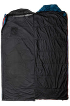 Snugpak Travelpak Traveler Sleeping Bag With Mosquito Net, Lightweight Left Hand Zip, Petrol Blue