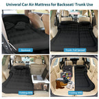 Iswees Car Bed Suv Air Mattress, Car Air Mattress With Electric Air Pump, 2 Inflatable Pillows And 2 Footrests For Back Seat, Si
