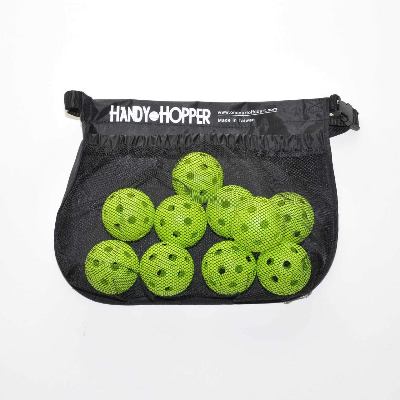 Oncourt Offcourt Handy Hopper - Stores Balls Easily/Fits Around Any Waist / 36 Tennis Ball Capacity