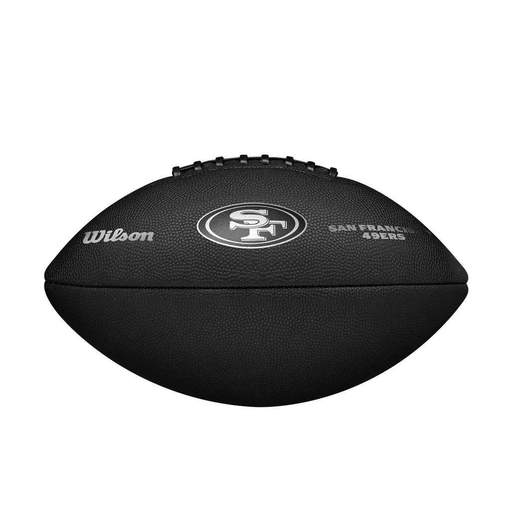Wilson Nfl Team Metallic Premiere Football - Official Size, San Francisco 49Ers