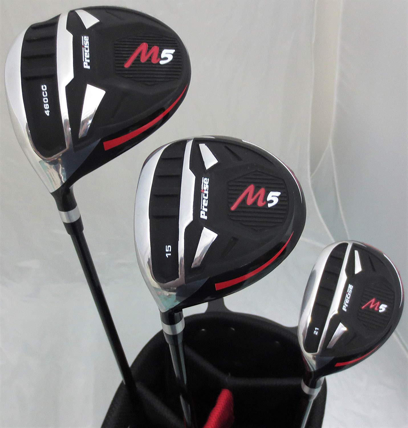 New Mens Left Handed Complete Golf Set Custom Made Clubs For Tall Men 60'' To 6 6'' Tall Driver, Fairway Wood, Hybrids, Irons, P
