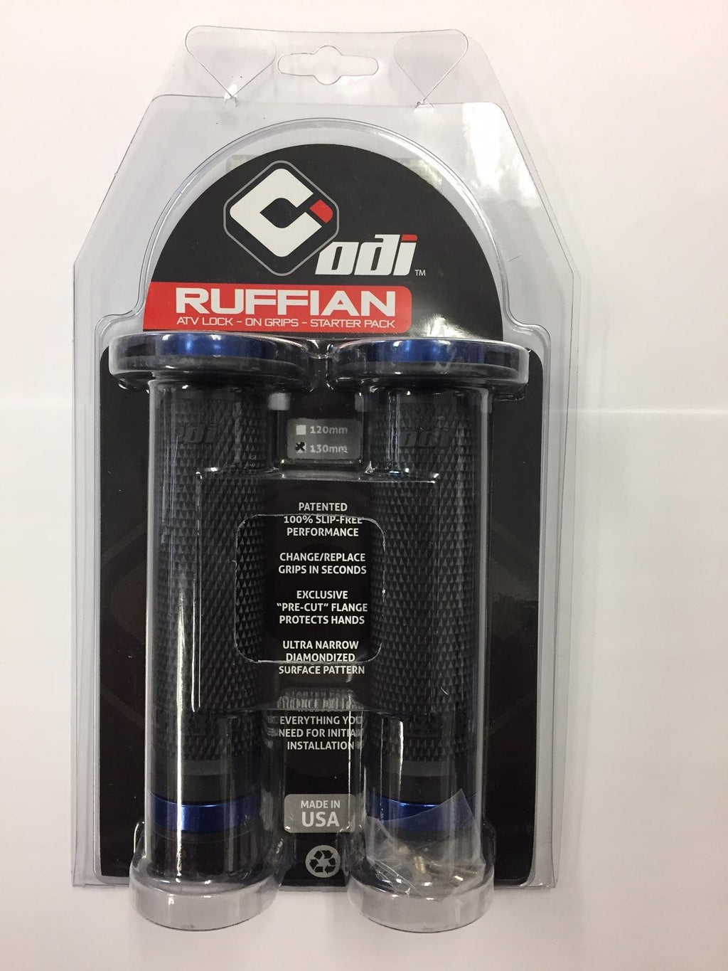 Odi Ruffian, Grips, 130Mm, Blue