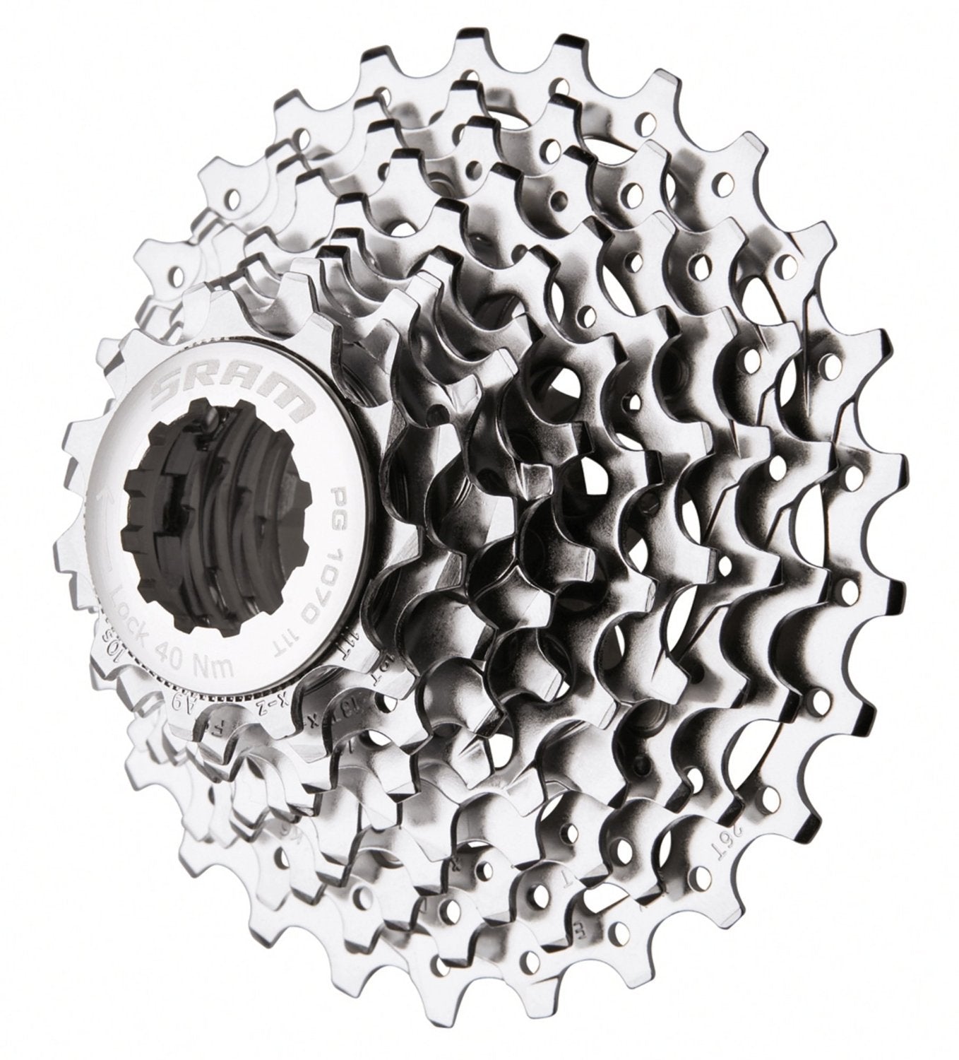 Sram Pg-1070 Cassette - 10 Speed, 11-25T, Silver