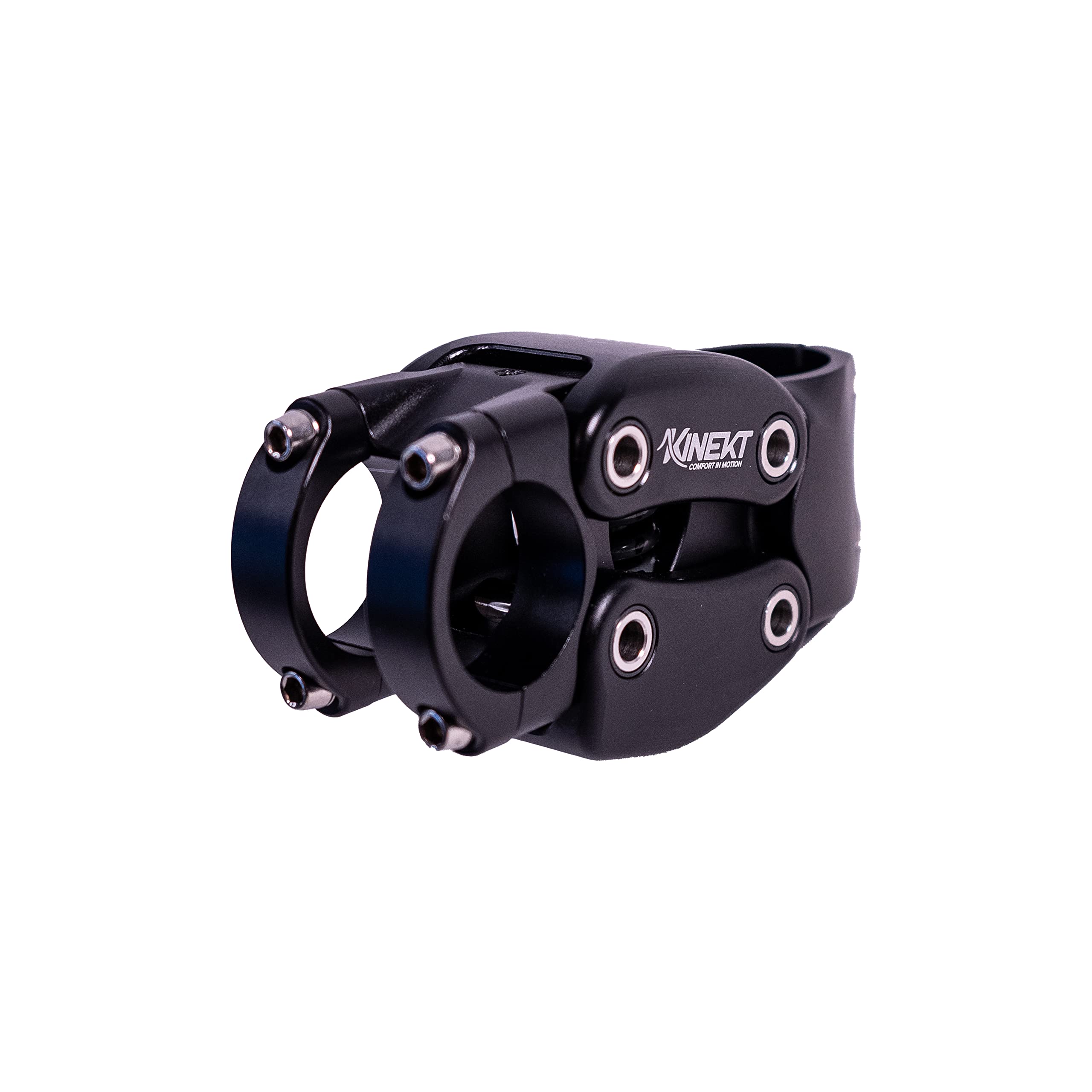 Kinekt Suspension Stem, Low Rise Adjustable Bicycle Handlebar Stem For Road, Gravel & E-Bikes, Reduces Upper Body Pain, For All
