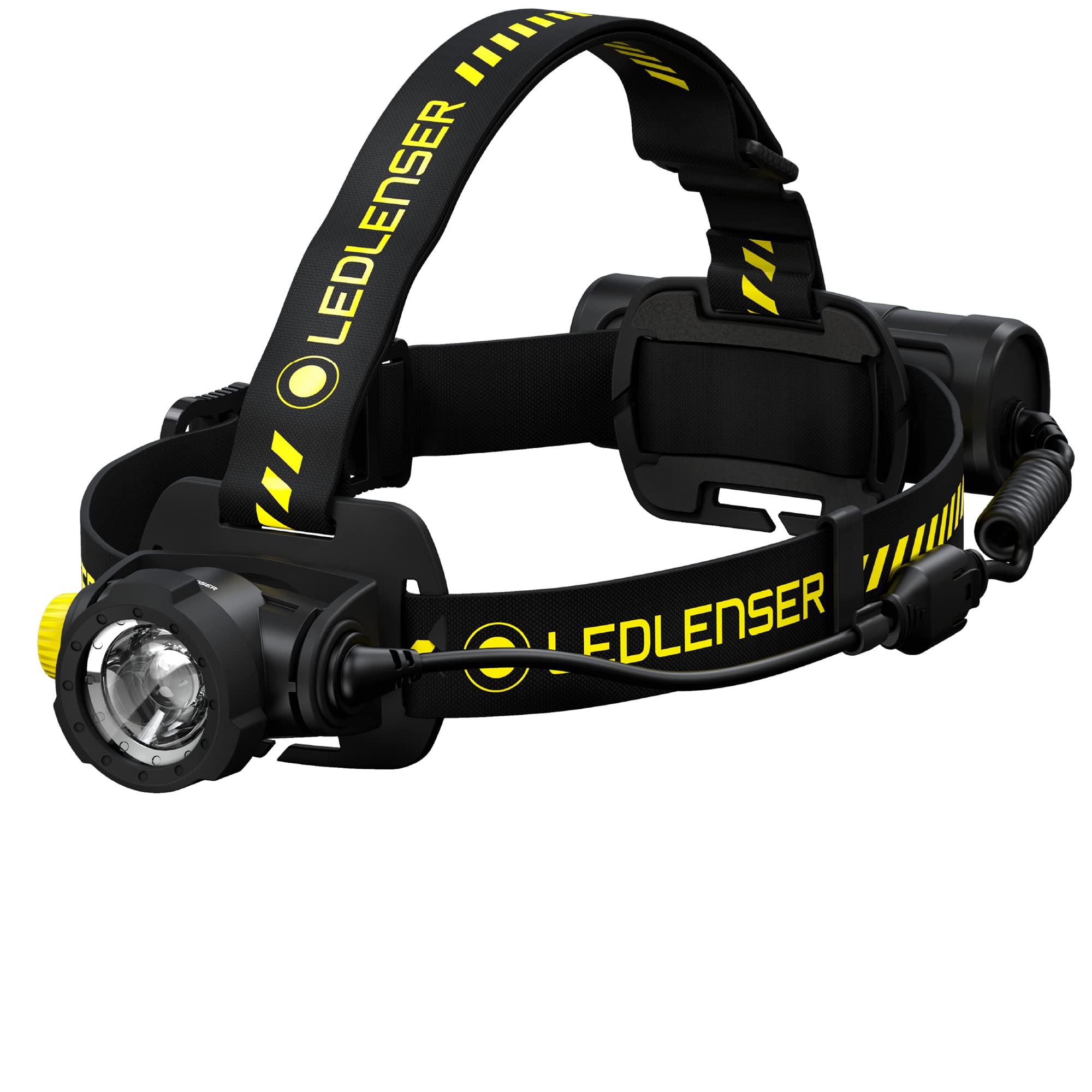 Ledlenser, H7R Work Rechargeable Headlamp, High Power LED,1000 Lumens, Advanced Focus System, Constant Light Output, Bright, Dim