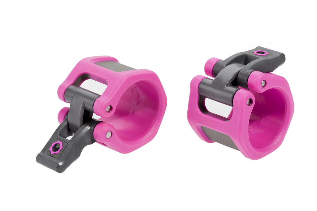 Lock-Jaw Hex 50Mm / 2'' Olympic Barbell Collar (Pink)
