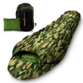 SereneLife Backpacking Sleeping Bag Camping Gear, Mummy Sleeping Bag for Adults/Teens w/Pillow and Bag, Outdoor Lightweight Weat