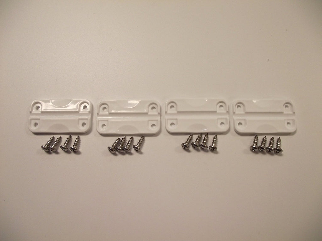 New Igloo Cooler Plastic Replacement Hinges + Stainless Screws