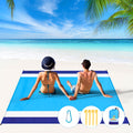 Bydoll Beach Blanket Waterproof Sandproof Oversized 78''81''1-5 Adults Lightweight Beach Blanket Large Picnic Mat Beach Blanket 