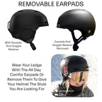 Giro Ledge Snow Helmet - Matte Black - Size L (59-62.5cm)