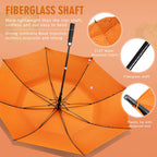 Zomake Large Golf Umbrella 62 Inch - Double Canopy Vented Golf Umbrellas For Rain Windproof Automatic Open Golf Push Cart Umbrel