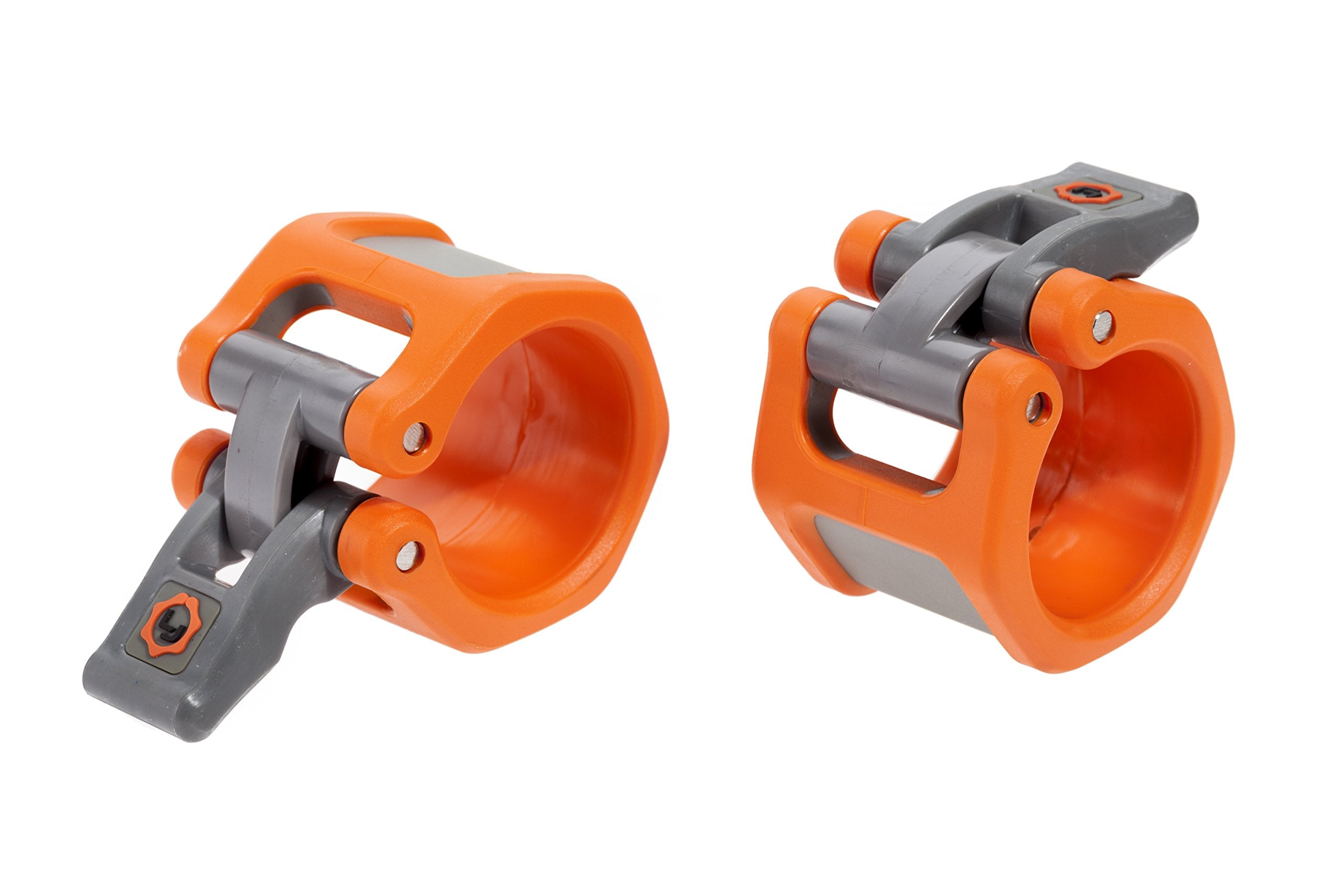 Lock-Jaw Hex 50Mm / 2'' Olympic Barbell Collar (Orange)