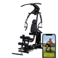 CENTR Body Weight Home Gym Machine - Full Body Resistance Workout System with Cable & Curl Station