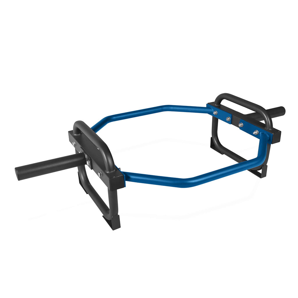 Cap Barbell Olympic Trap Bar, Hex Bar, Shrug Bar, Deadlift Bar, Blue , 50 Inches