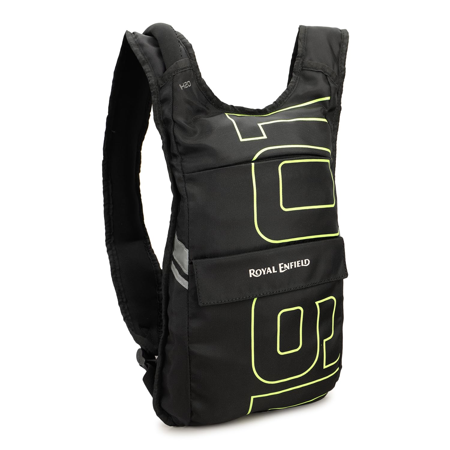 Royal Enfield Water Trail Backpack | Hydration Bag | Detachable 2L Hydration Pouch & Suction Pipe | Lightweight & Resilient 100%