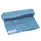 Cloudz Cozy Compact Airplane Travel Blanket For Your Flight, Car, Camping, Home Or Comforting Warmth Anywhere! - Light Blue