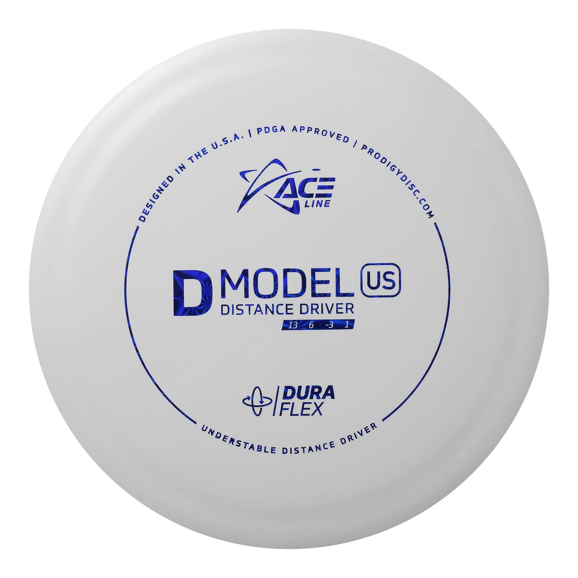 Prodigy Disc Ace Line Duraflex D Model Us Distance Driver Golf Disc [Colors May Vary] - 170-175G