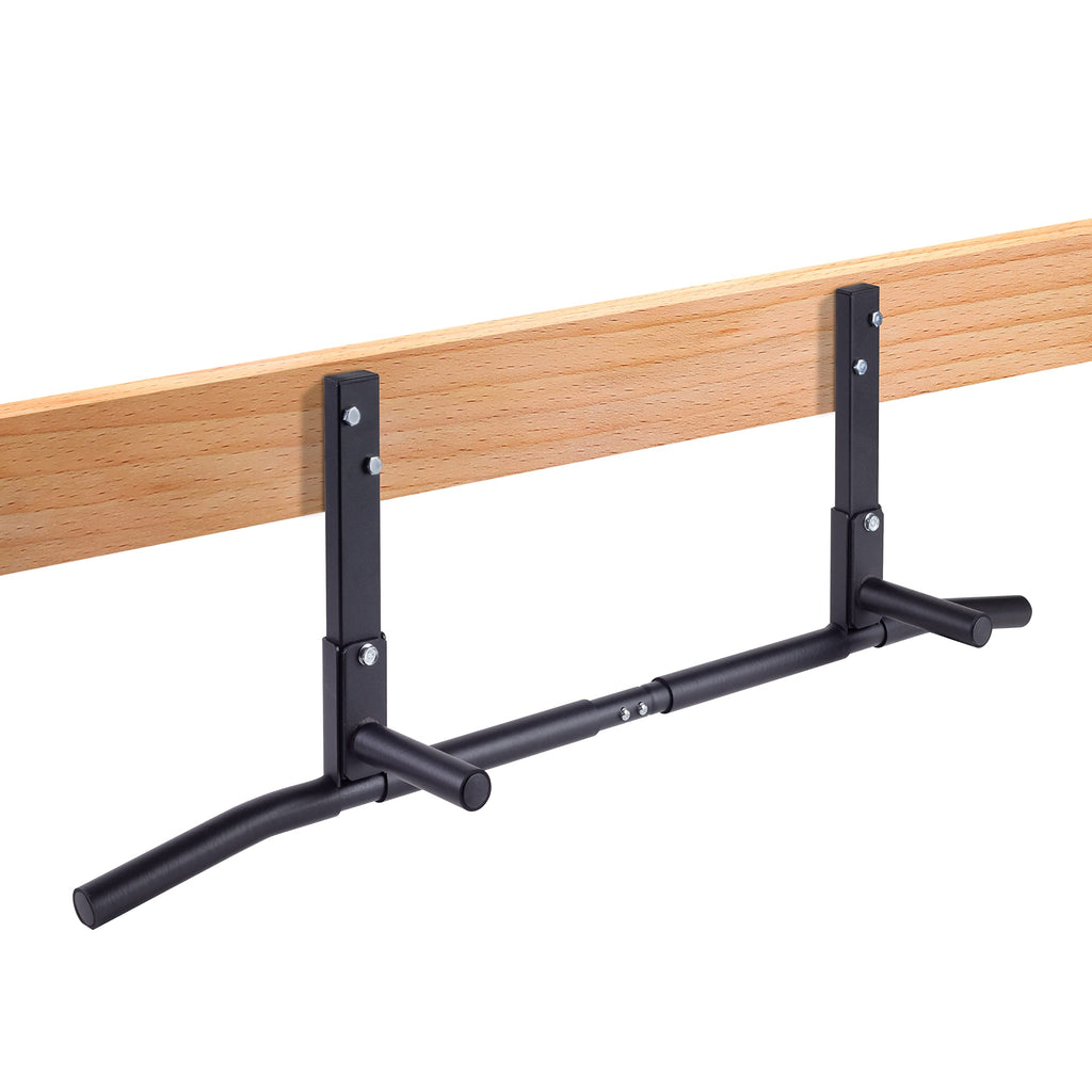 Amstaff Fitness Joist Mount Pull Up Bar, Ceiling Mounted Chin Up Bar For Home Gym, Crossfit, Beam, Rafter - Heavy Duty, Multi Gr