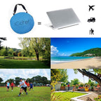 Icorer Automatic Pop Up Instant Portable Outdoors Quick Cabana Beach Tent Sun Shelter, Blue