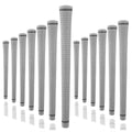 Karma Revolution 360 Gray Midsize Golf Club Grips, 13 Piece Set, Mens +1/32 Oversized, Rubber