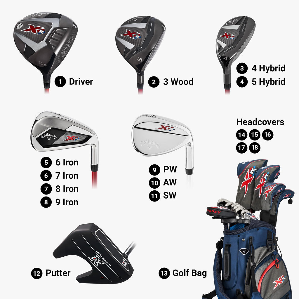 Callaway Pk Rh Xr 13Pc Gr Reg +1