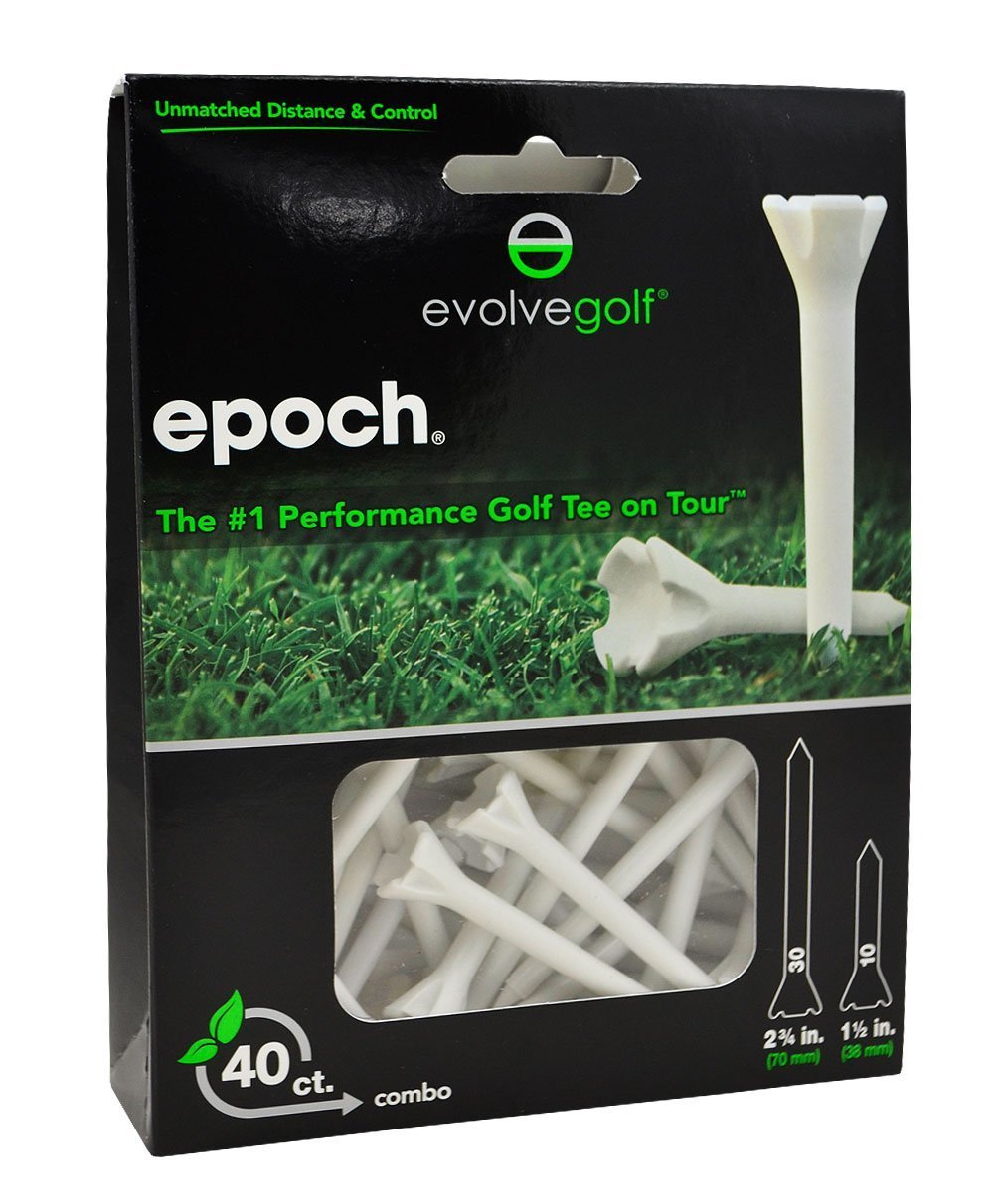 Evolve Golf Epoch Golf Tees Combo Pack