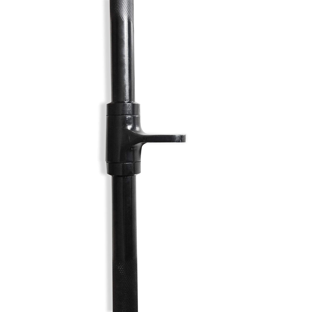 Cap Barbell Lat Pull Machine Bar With Revolving Hanger, 48   , Black