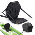 VEVOR Kayak Seat, 1 Pack 1 Thick, Universal Paddle Board Seat with Back Support, Hexagonal Sit-on-Top Soft Padded Cushion with S