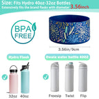 Protective Silicone Sleeve Boot 32Oz 40Oz Water Bottle For Hydro Flask, Yeti,Simple Modern,Takeya,Mira And Other Brand Water Bot