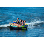 Obrien 2022 Baller Soft Top 4-Person Tube, Green/Black