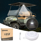 10L0L Universal Golf Cart Dome Light, Usb Rechargeable Battery Powered Super Bright Golf Cart Led Roof Lighting