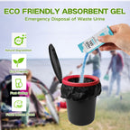 Portable Toilet Absorbent Gel, Portable Toilet Powder Poo Urine Powder For Camping Outdoor Hiking, Valentine'S Day Gift For Camp
