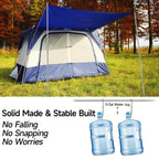 Sanlike Tarp Poles Adjustable 75 In Camping Tent Poles For Tarp Portable Telescoping Tent Poles For Awnings Canopy Rain Fly Shel