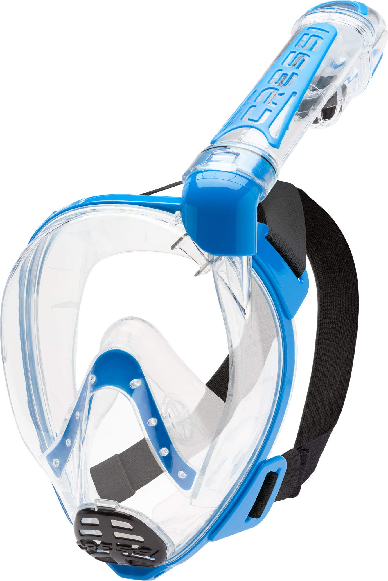 Cressi Duke Dry, Clear/Blue, M/L