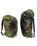 Mil-Tec Flecktarn Rucksack Waterproof Camouflage Cover For Hunting Fishing Backpack Size Up To 130 Liters