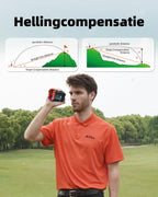 Aofar Gx-2S Golf Rangefinder Slope On/Off, Flag-Lock With Vibration, 600 Yards Range Finder, 6X 25Mm Waterproof, Carrying Case,