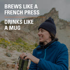 Gsi Outdoors Commuter Javapress | Insulated, Spill-Resistant Javapress For Commuting, Travels And Camping