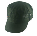 Poshing Sport Summer Short Peak Caps For Boys Dark Green