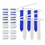 Wyzworks 12 Player Adjustable Flag Football Set, 3 Flags Per Belt, Hook And Loop Fastener, Nylon Belt W/Double D-Ring Closure, 1